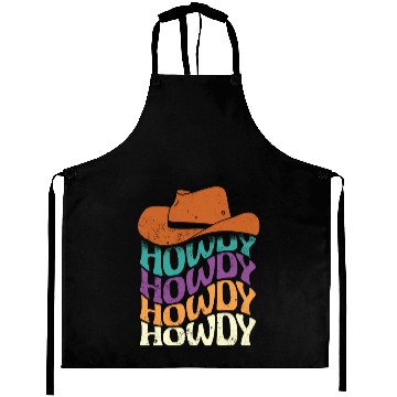 Discover Howdy hippie style Aprons