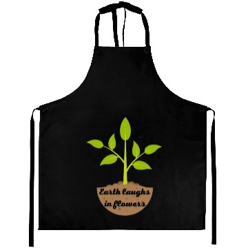 Discover plants make me happiness Aprons