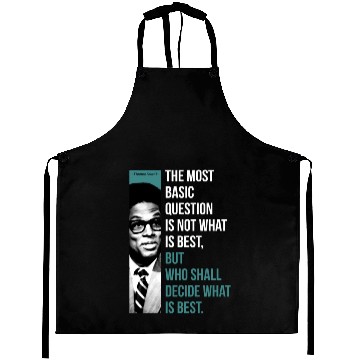 Discover Thomas Sowell the best Quote Aprons