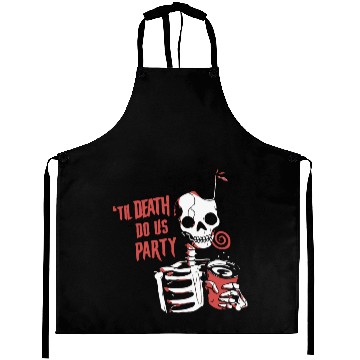 Discover Til Death Do Us Party Aprons