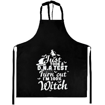 Discover Just took a D.N.A. Test turn out I'm a Witch Aprons