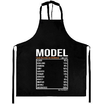 Discover Model Daily Value funny Model Aprons
