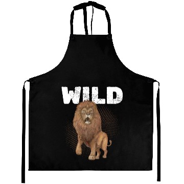 Discover Wild Animal Lion Aprons