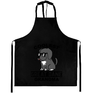 Discover Coolest Great Dane Grandma Aprons