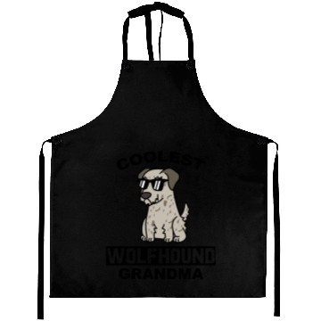 Discover Coolest Irish Wolfhound Grandma Aprons