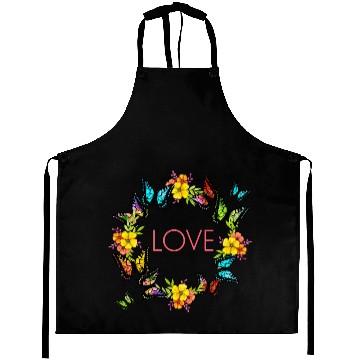 Discover love and butterflies. Aprons