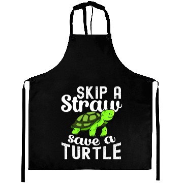 Discover Turtle Relaxed Chilling Sea Ocean Beach Aprons