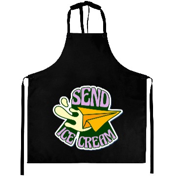 Discover send ice cream Aprons