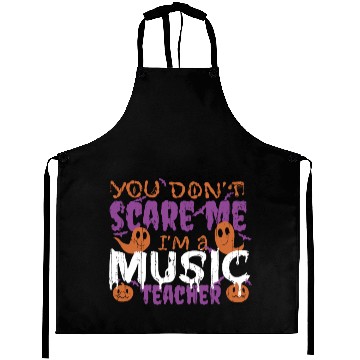 Discover Ghost Pumpkin Music Teacher Halloween Aprons