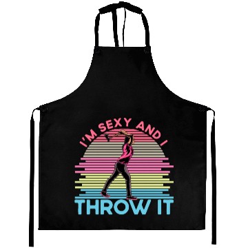 Discover I'm sexy and I throw it Aprons