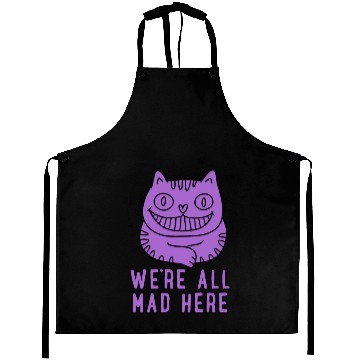 Discover We re All Mad Here Aprons
