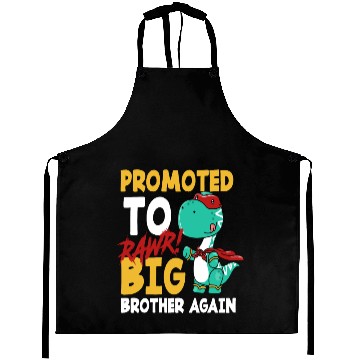 Discover Dinosaur Brother Pregnant Superhero Aprons