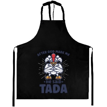 Discover Chicken Farmer Gift Funny Chickens Country Farm Aprons
