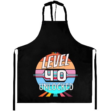 Discover 40th Birthday Bonus Level Aprons
