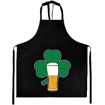 Discover St Patricks Day Lucky Shamrock Beer Aprons