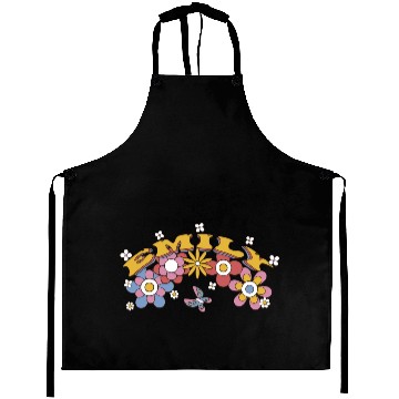 Discover Emily Groovy Flower Tie Dye, Emily Hippie Flower Aprons