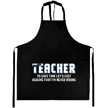 Discover I am Teacher Aprons