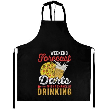 Discover Dart Dartboard Weekend Forecast Darts Drinking Aprons
