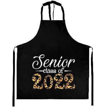 Discover Senior Class Of 2022 Leopard Print Aprons
