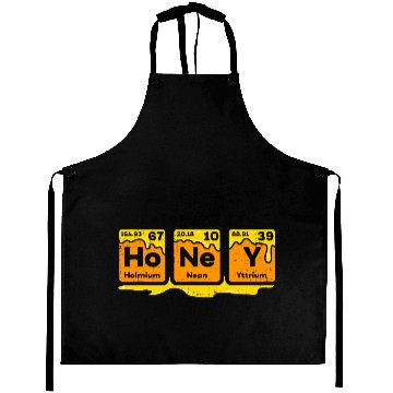 Discover Honey Periodic Table Beekeeper Bee Hives Science Aprons