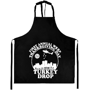 Discover Wkrp Turkey Drop 2 Aprons