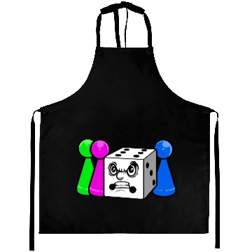 Discover Board Game Angry Dice Aprons