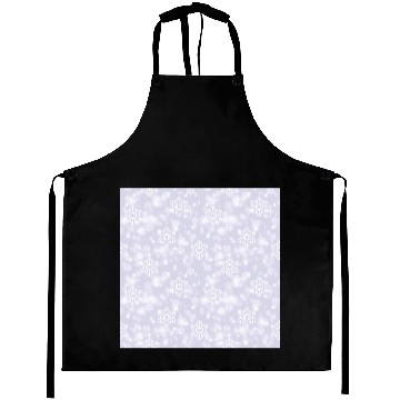 Discover Lavender Snowflakes Pattern Aprons