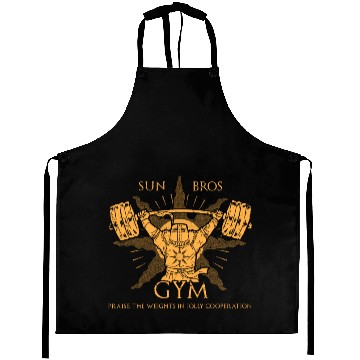 Discover Graphic pen Sun Bros Gym Aprons