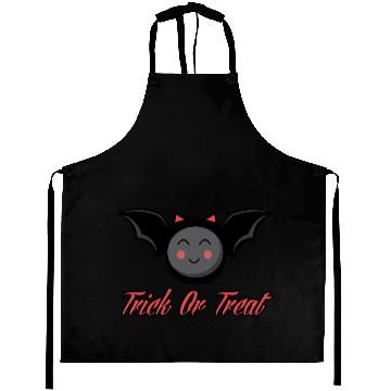 Discover Cute Bat trick or treat Aprons