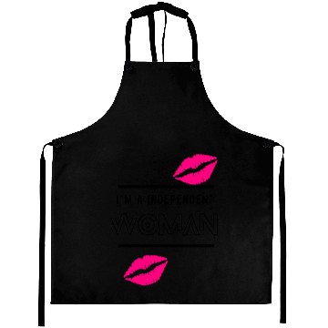 Discover Independent Woman Aprons