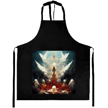 Discover Heaven and Hell Aprons