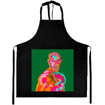 Discover Conor McGregor abstract painting Aprons
