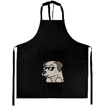 Discover Irish Wolfhound I Do What I Want Aprons