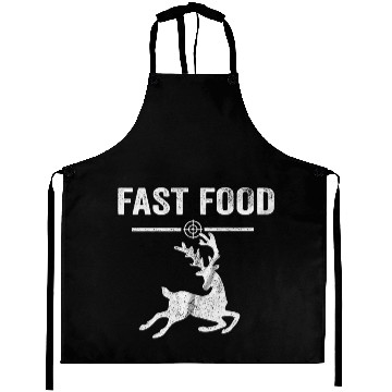 Discover Fast Food Deer Aprons