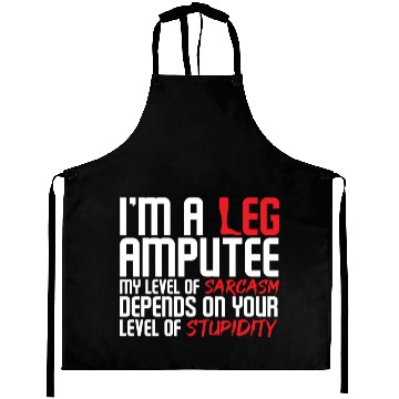 Discover I m A Leg Amputee Aprons