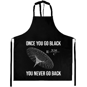 Discover Funny Science Physicist Black Hole Physics Aprons