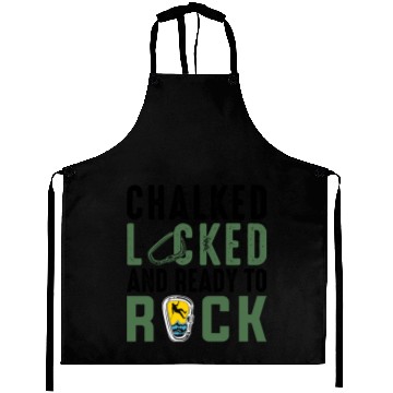 Discover Climbing Mountaineering Climber Mountains Hiking Aprons
