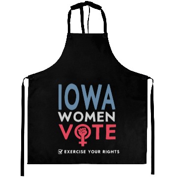 Discover Iowa Women Vote Voter 2022 Election Feminist Aprons