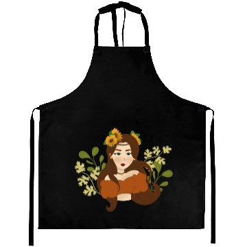 Discover Sun flower girl Aprons