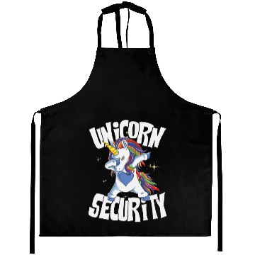 Discover Unicorn security Aprons