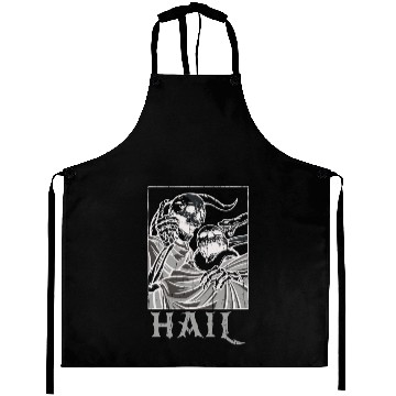 Discover Skeleton Bones Tarot Card Occult Hail Gothic Aprons