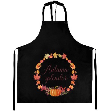 Discover Happy Pumpkin Day Aprons