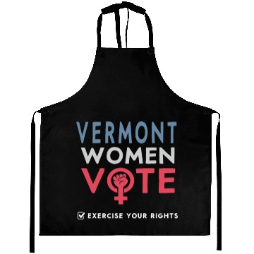 Discover Vermont Women Vote Voter 2022 Election Feminist Aprons
