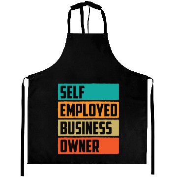 Discover Self Employed Business Owner Work Freelancer Boss Aprons