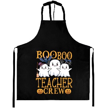 Discover Teacher Halloween Crew Teacher Aprons
