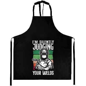 Discover Welder Welding Vintage Retro I'm Aprons