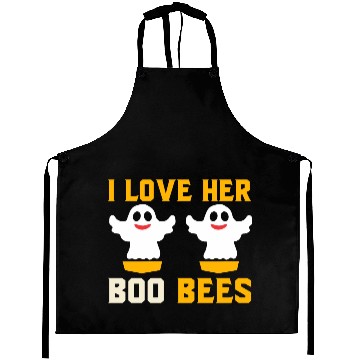 Discover I love her Boo Bees Aprons