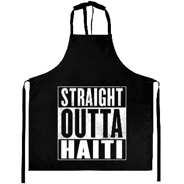 Discover Haiti Straight Outta Haiti Aprons