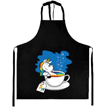 Discover Unicorn tea Aprons