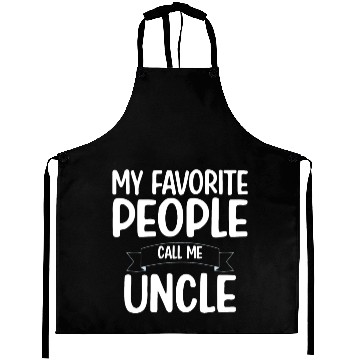 Discover My Favorite People Call Me Uncle Aprons